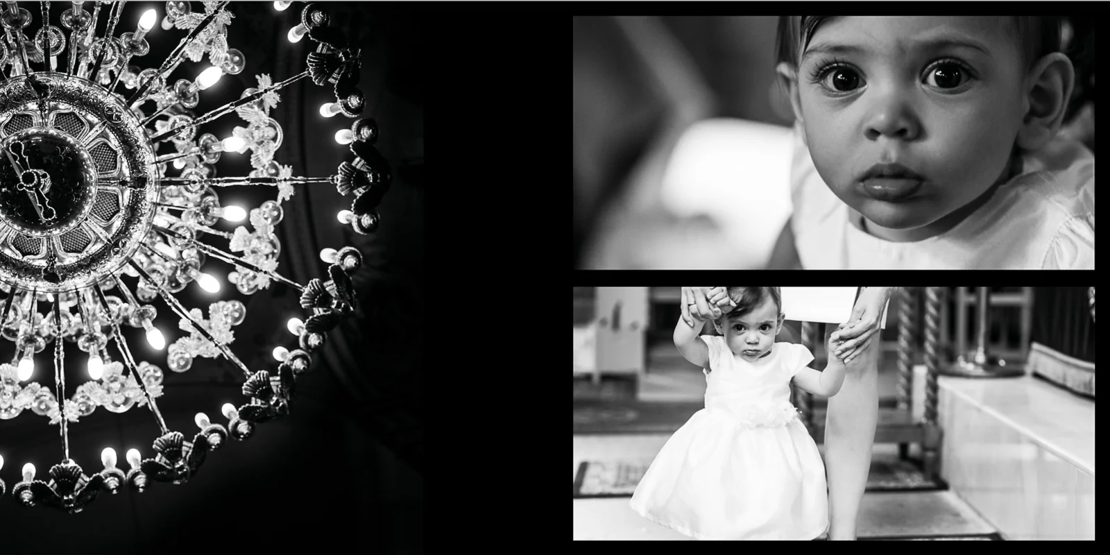 Taufalbum Doppelseite - Shooting vor der Taufe