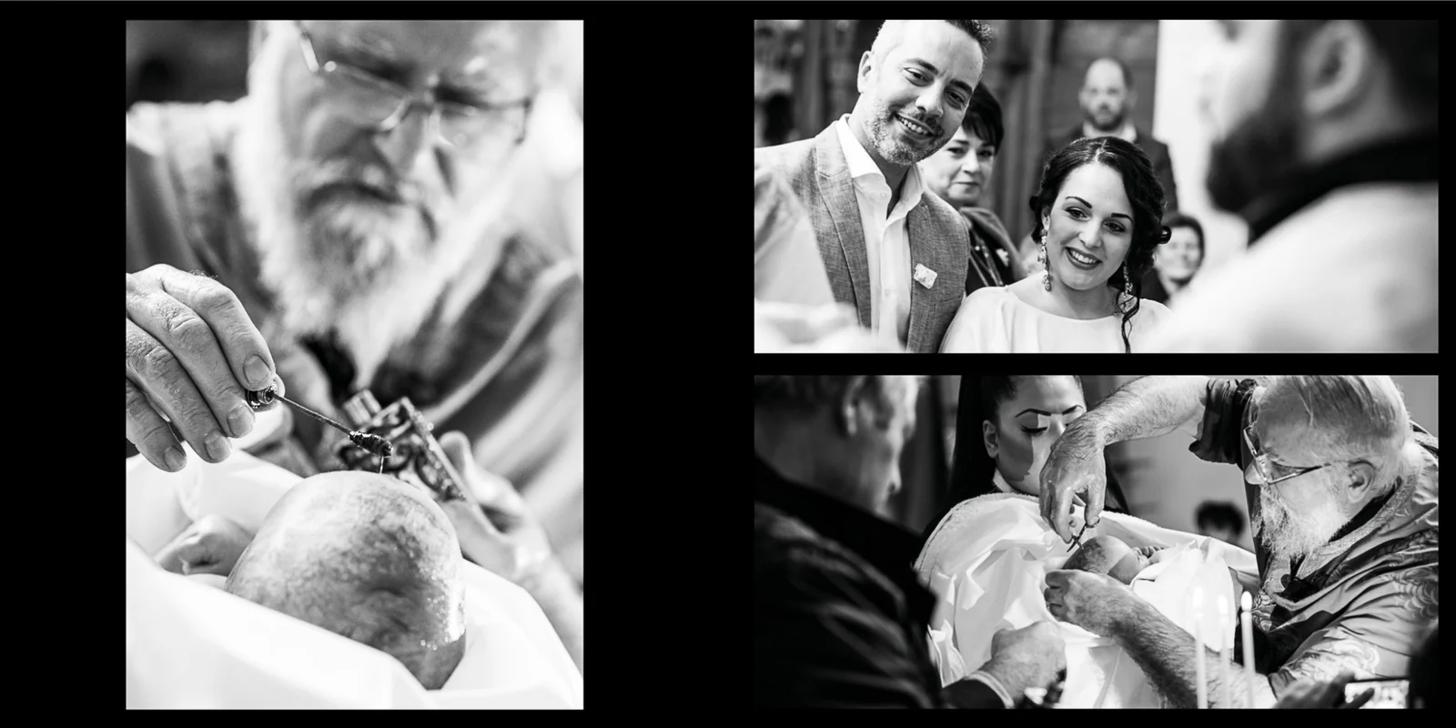 Taufalbum Doppelseite - Taufzeremonie