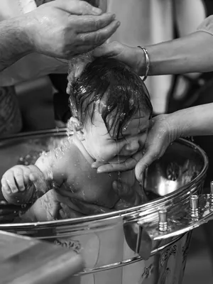 Taufzeremonie Nahaufnahme - Taufe Fotografie Ludwigsburg